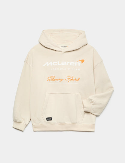 Mclaren Baskılı Pamuklu Çocuk Hoodie