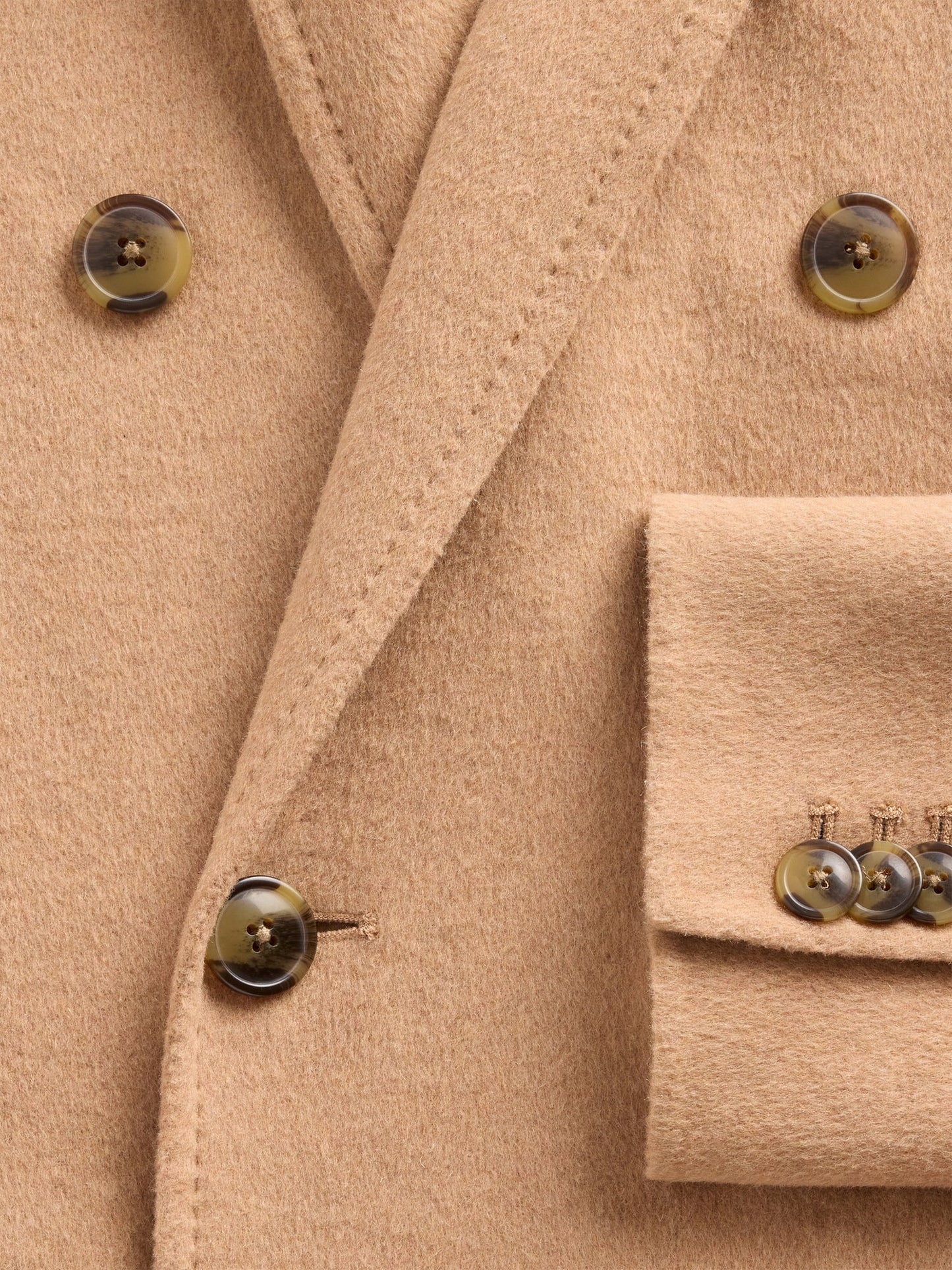 Açık Kahverengi Gapstudio Wool-blend Double-breasted Palto