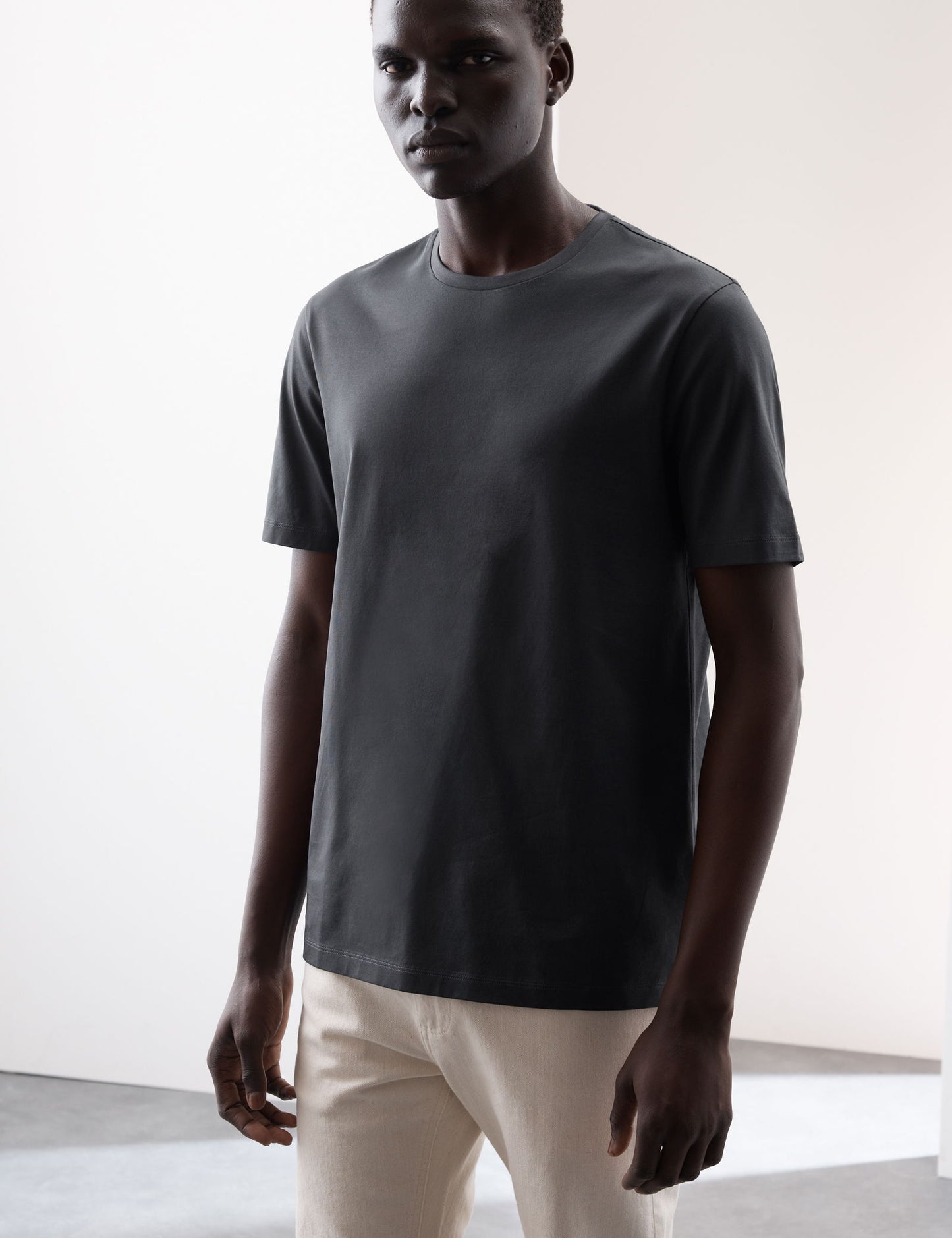 Pure Supima® Slim Fit Premium Pamuklu T-shirt