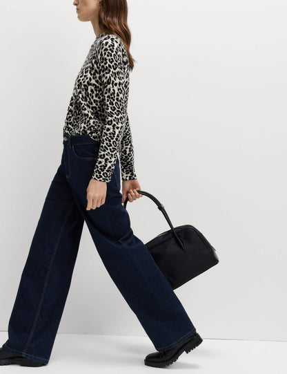Wide Leg Jean Pantolon