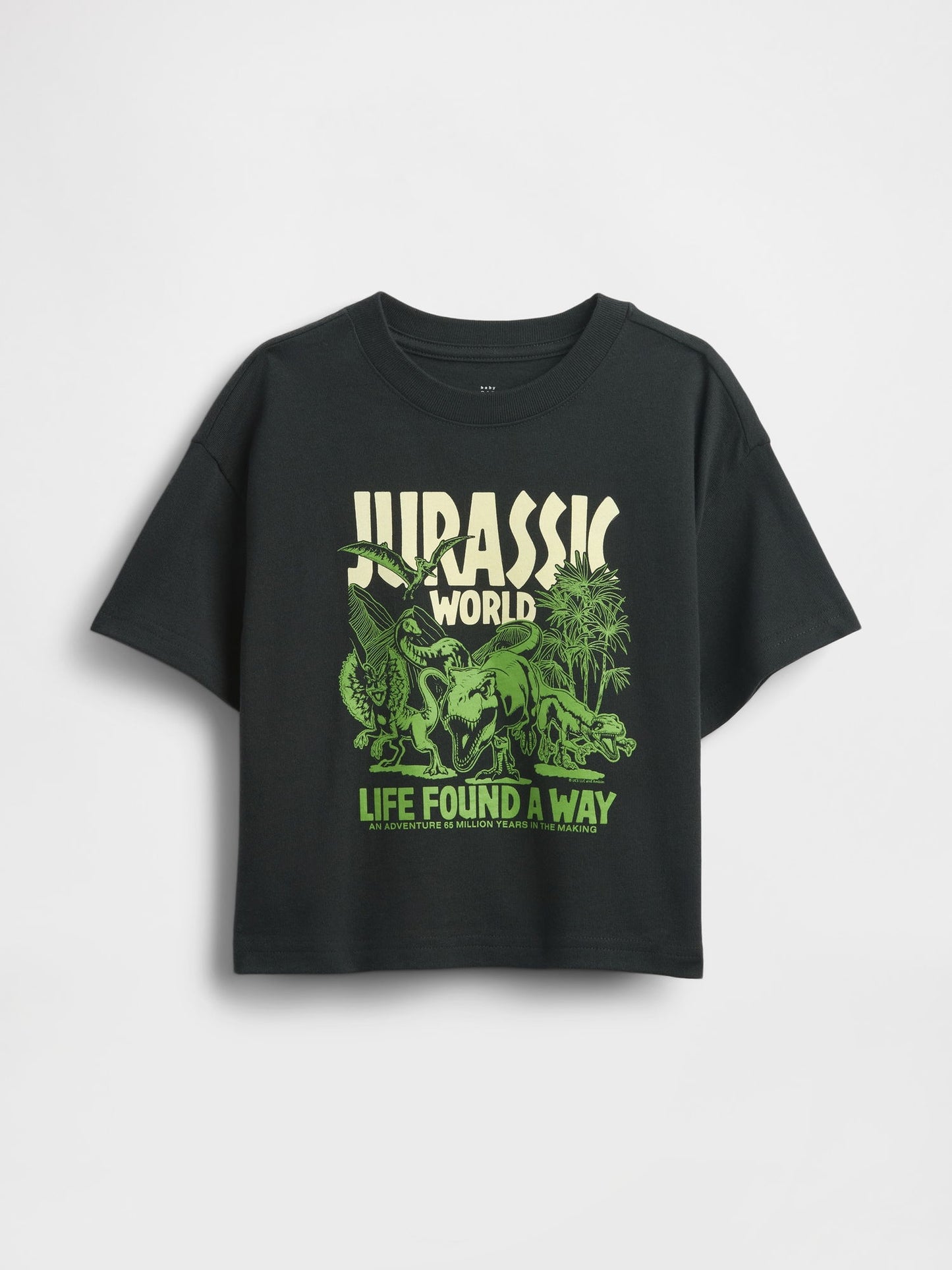 Siyah Oversized Grafik T-shirt