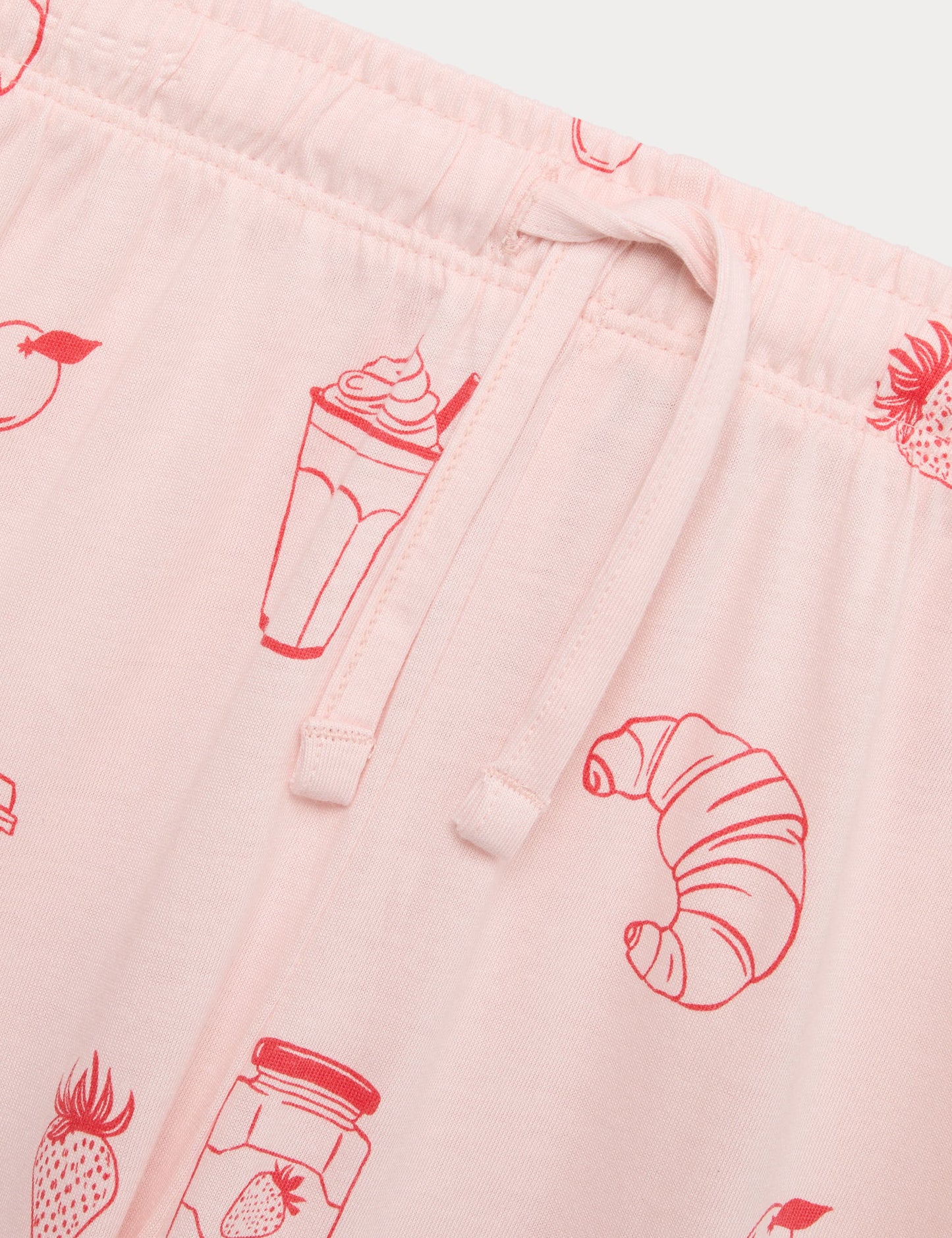 Desenli Pijama Takımı