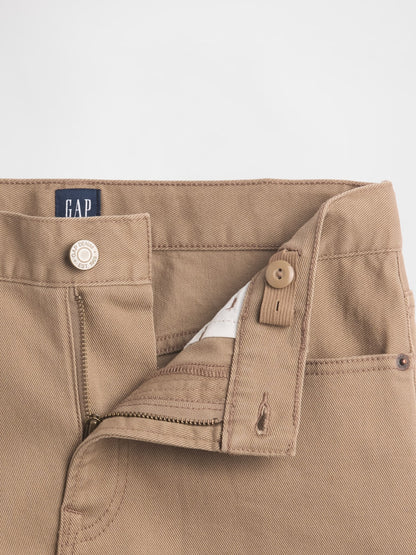 Açık Kahverengi Baggy Jean Pantolon