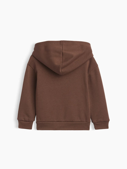 Kahverengi Sesame Street Logo Sweatshirt