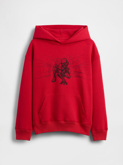 Kırmızı Marvel Vintagesoft Sweatshirt