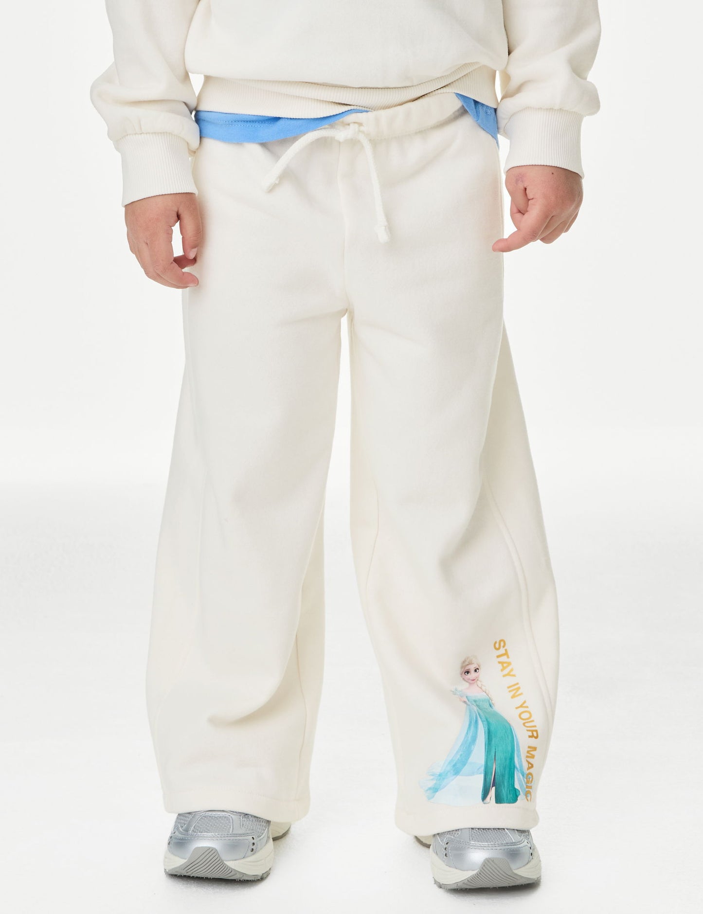 2 Parça Pamuklu Frozen:trade_mark: Jogger Ve T-shirt (2-8 Yaş)