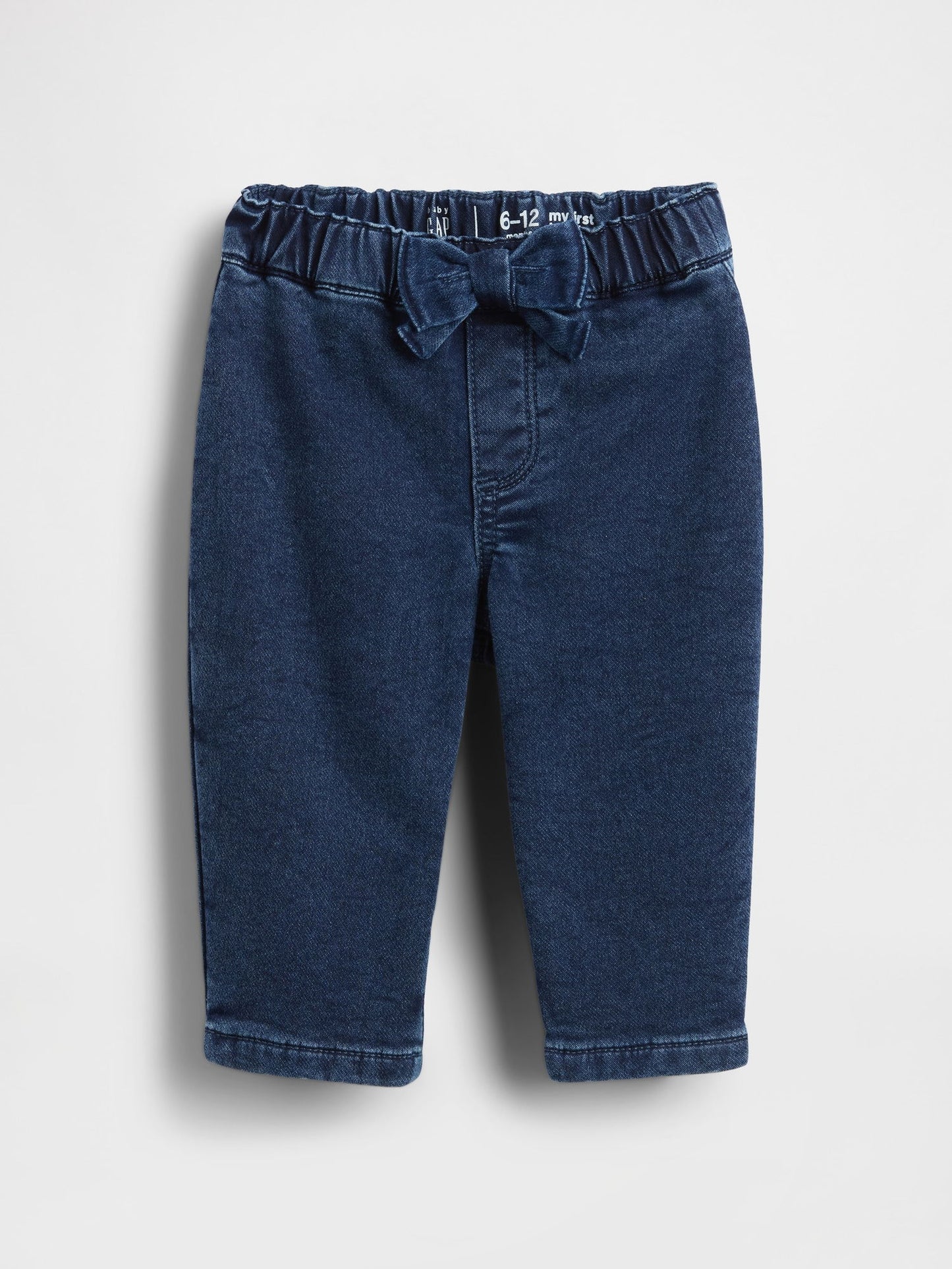 Mavi Knit Pull-on Bow Barrel Jean Pantolon