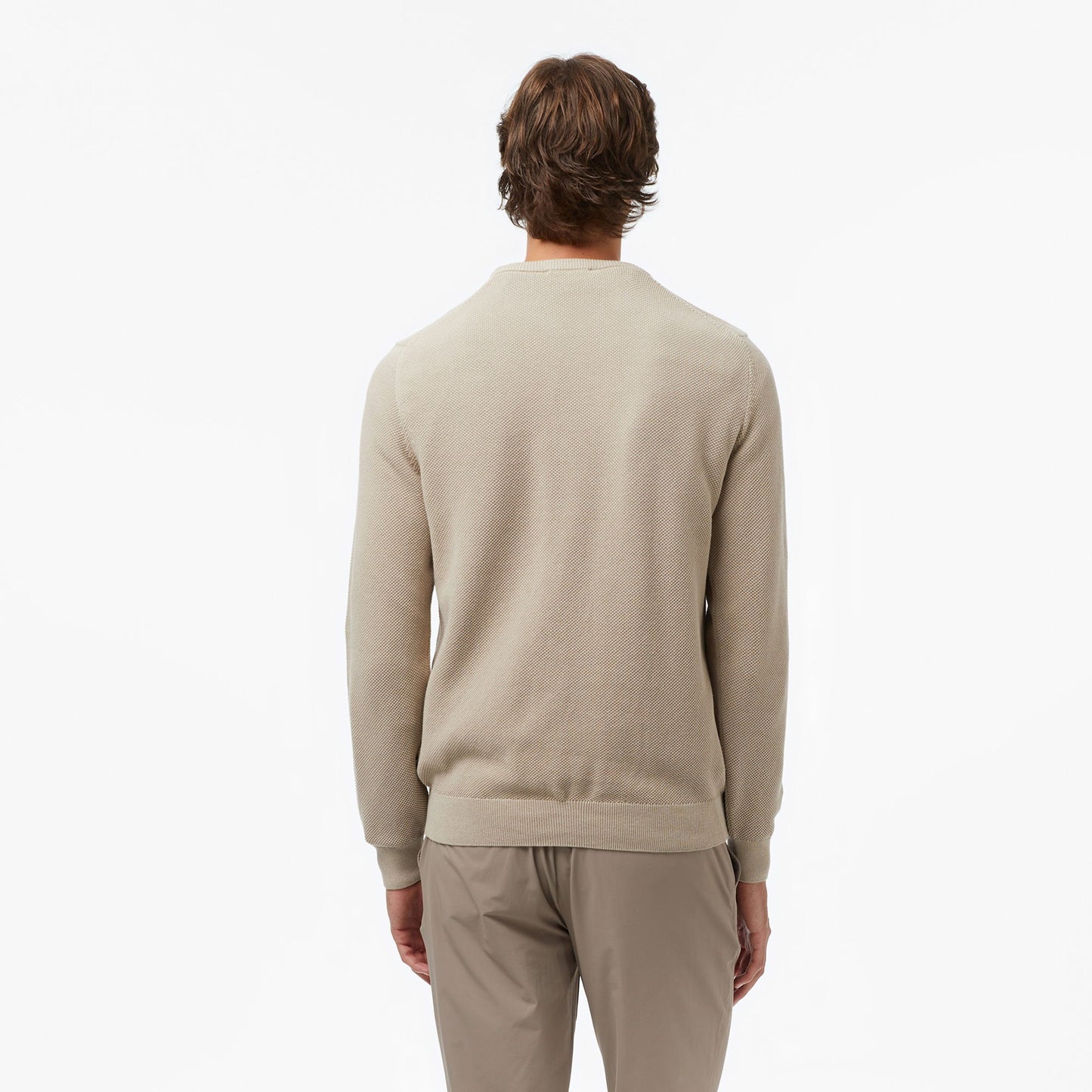 Nautica Erkek Bej Classic Fit Kazak