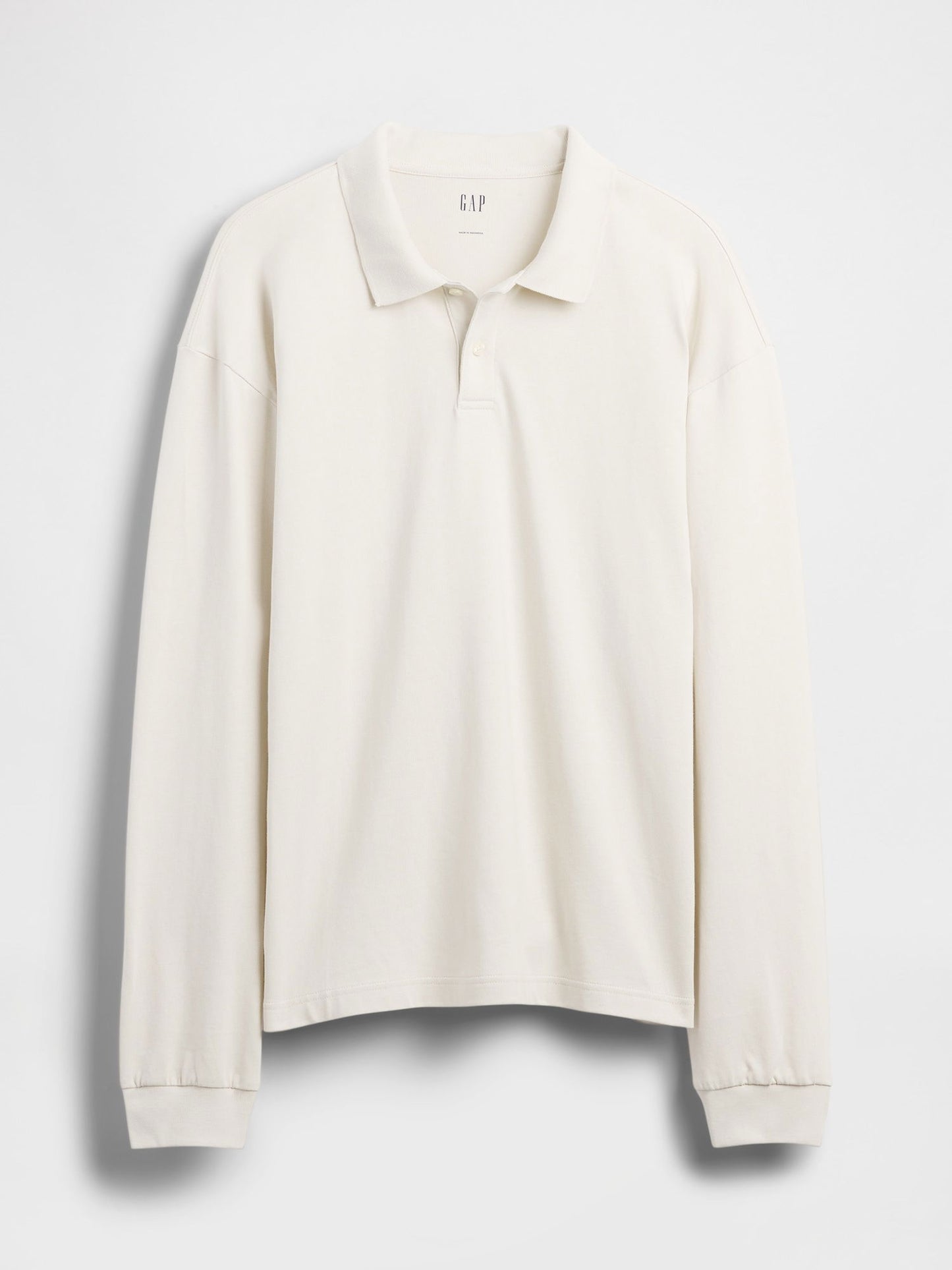 Bej Heavyweight Jersey Polo T-shirt