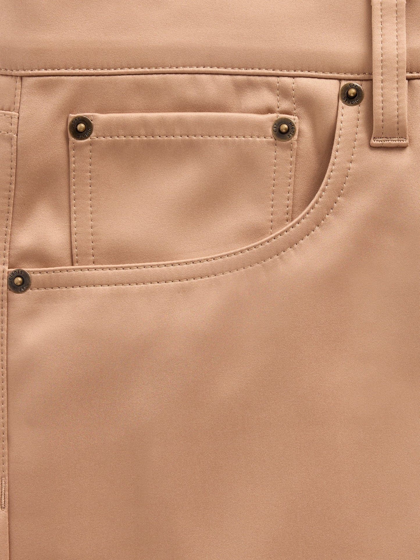 Kahverengi Gapstudio Saten ‘90s Loose Pantolon