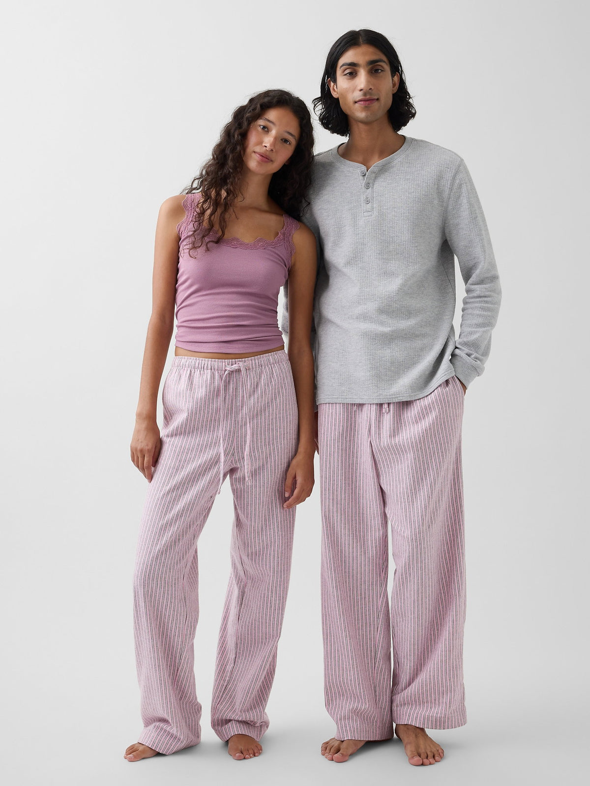 Açık Pembe Softest Flannel Pijama Altı
