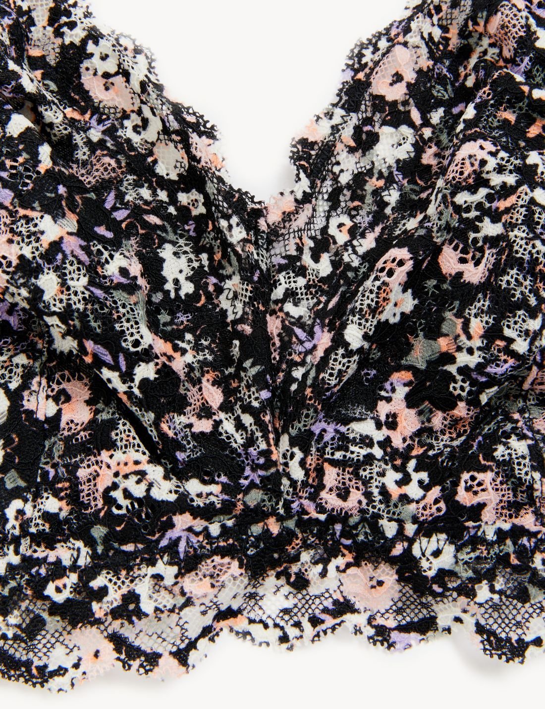 Dantel Detaylı Balensiz Bralet