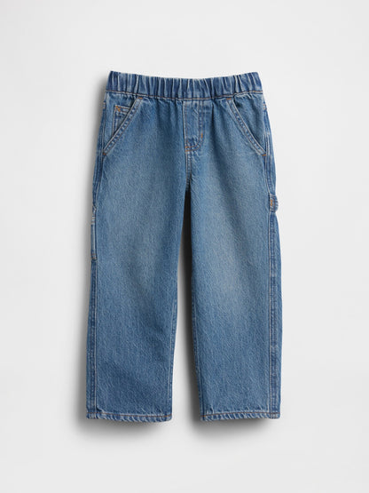 Mavi Pull-on Baggy Kargo Jean Pantolon
