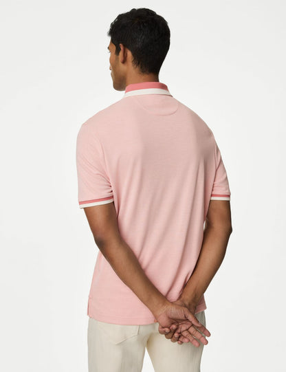 Regular Fit Kısa Kollu Polo Yaka T-shirt