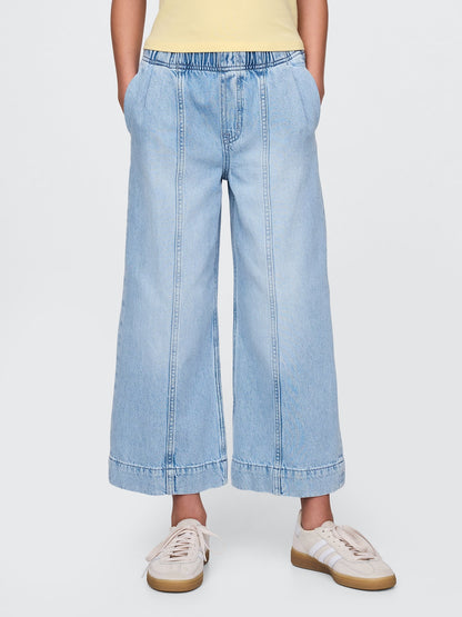 Mavi High Rise Stride Wide-leg Ankle Jean Pantolon