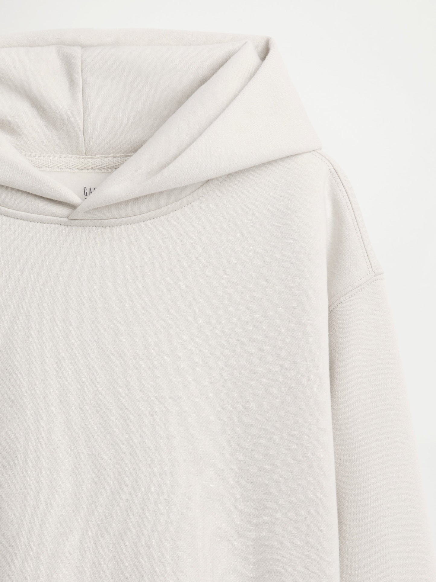 Kırık Beyaz Vintage Soft Relaxed Sweatshirt