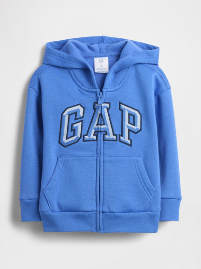 Mavi Gap Easy Logo Baskılı Fermuarlı Sweatshirt