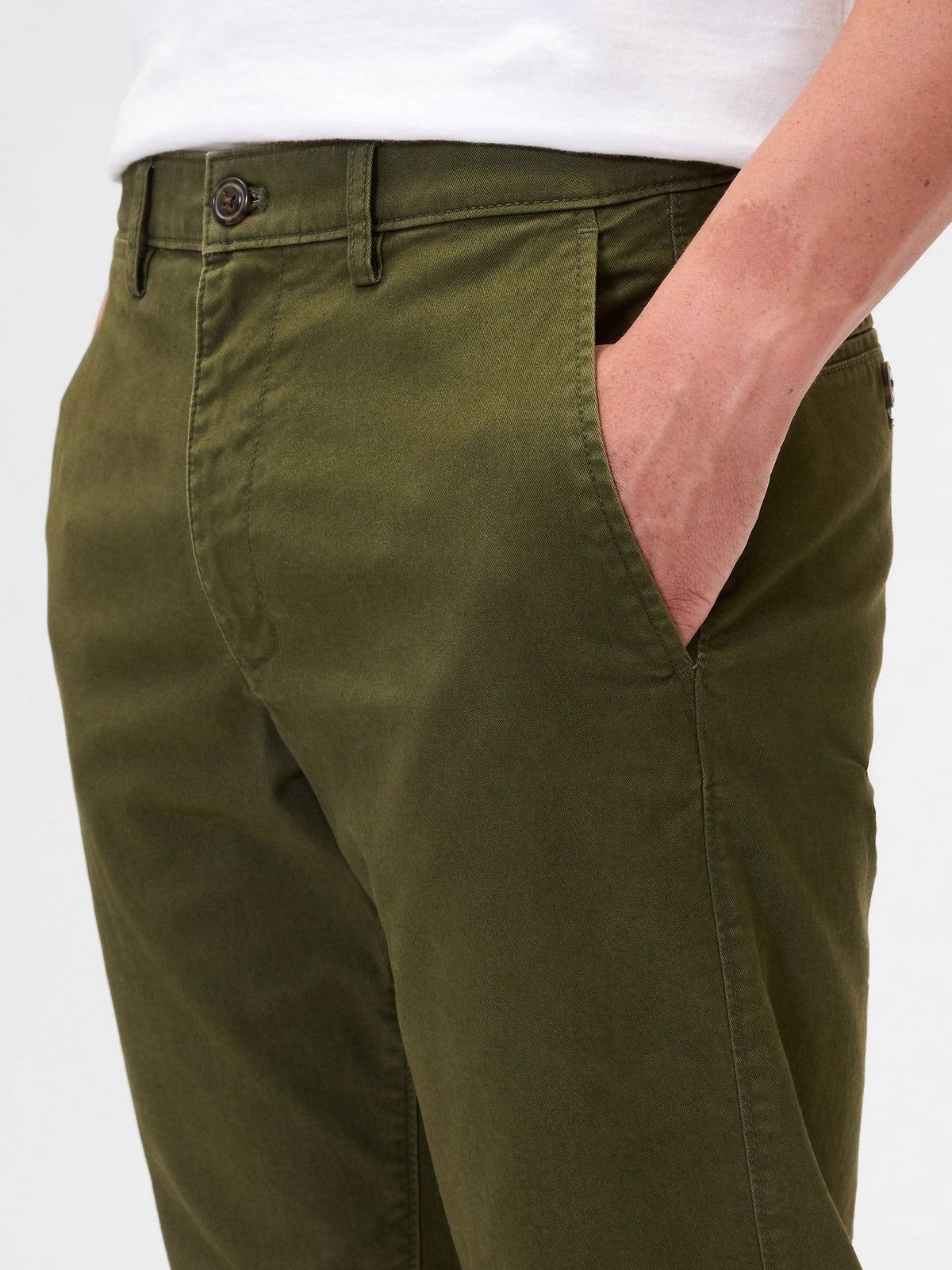 Haki Gapflex Straight Fit Khaki Pantolon