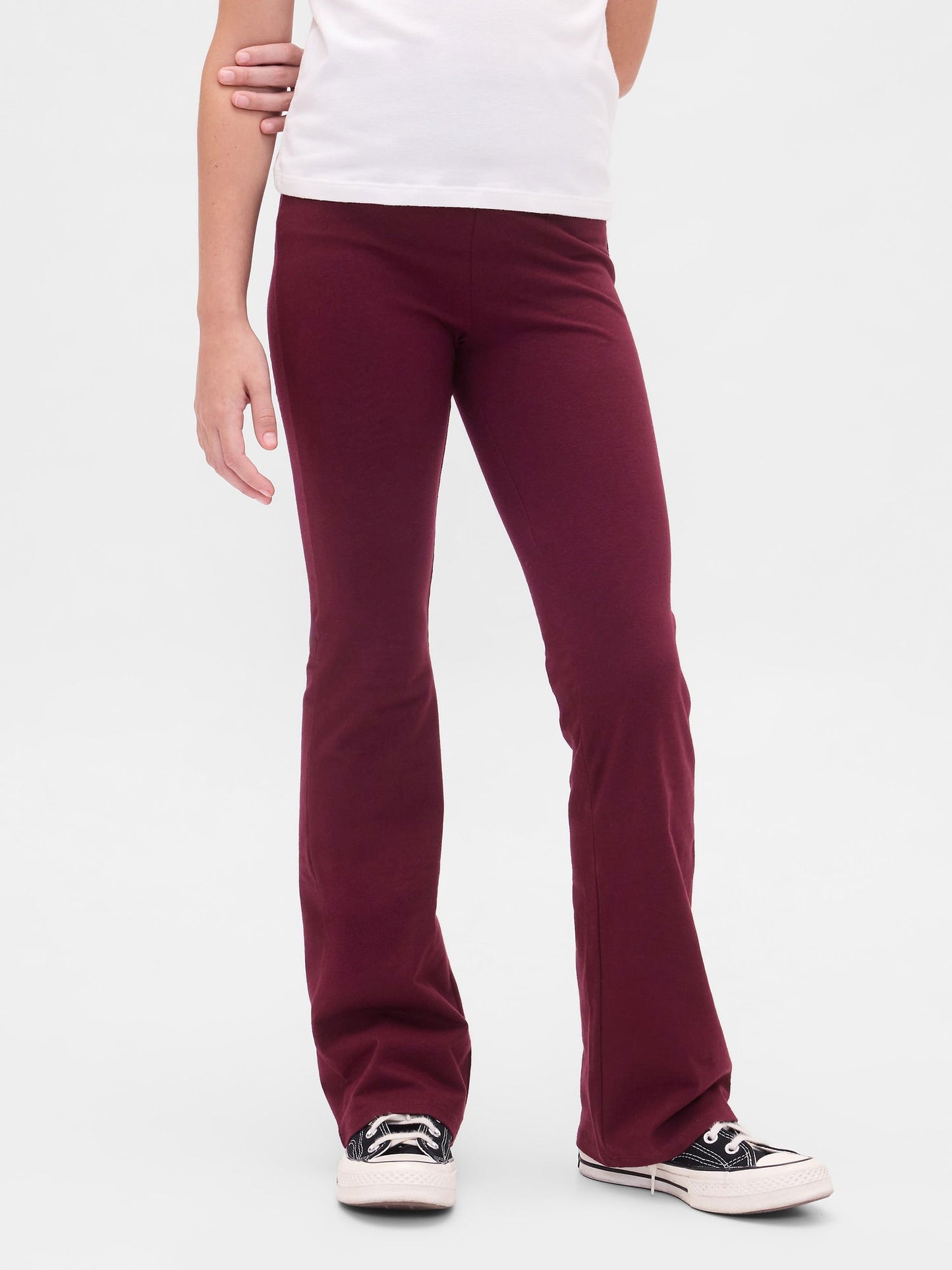 Bordo Flare Leggings Tayt