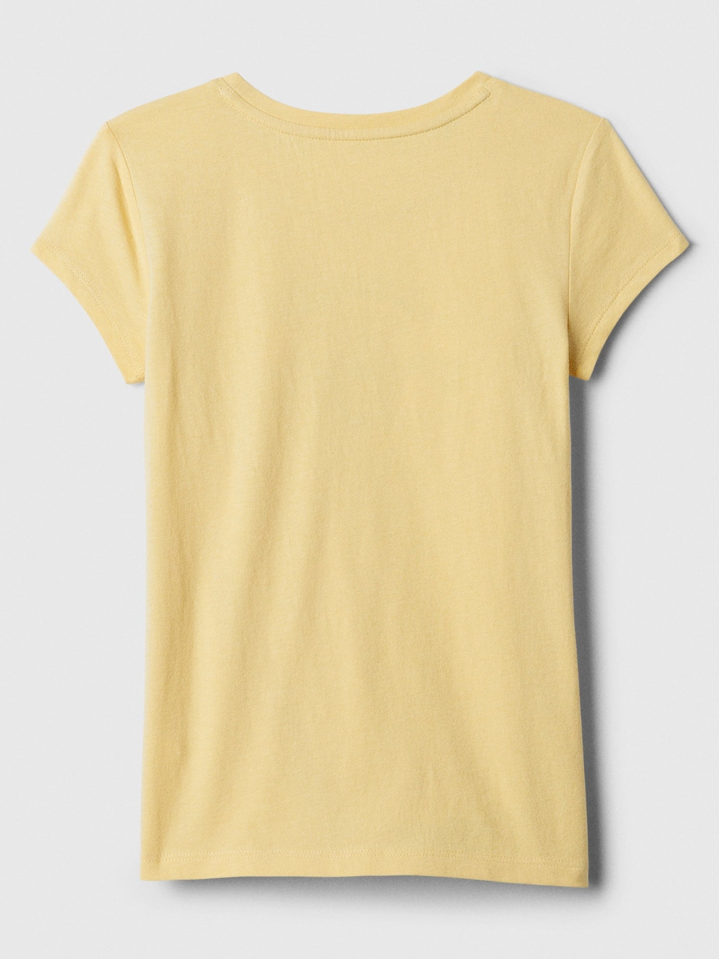 Sarı Grafikli T-shirt