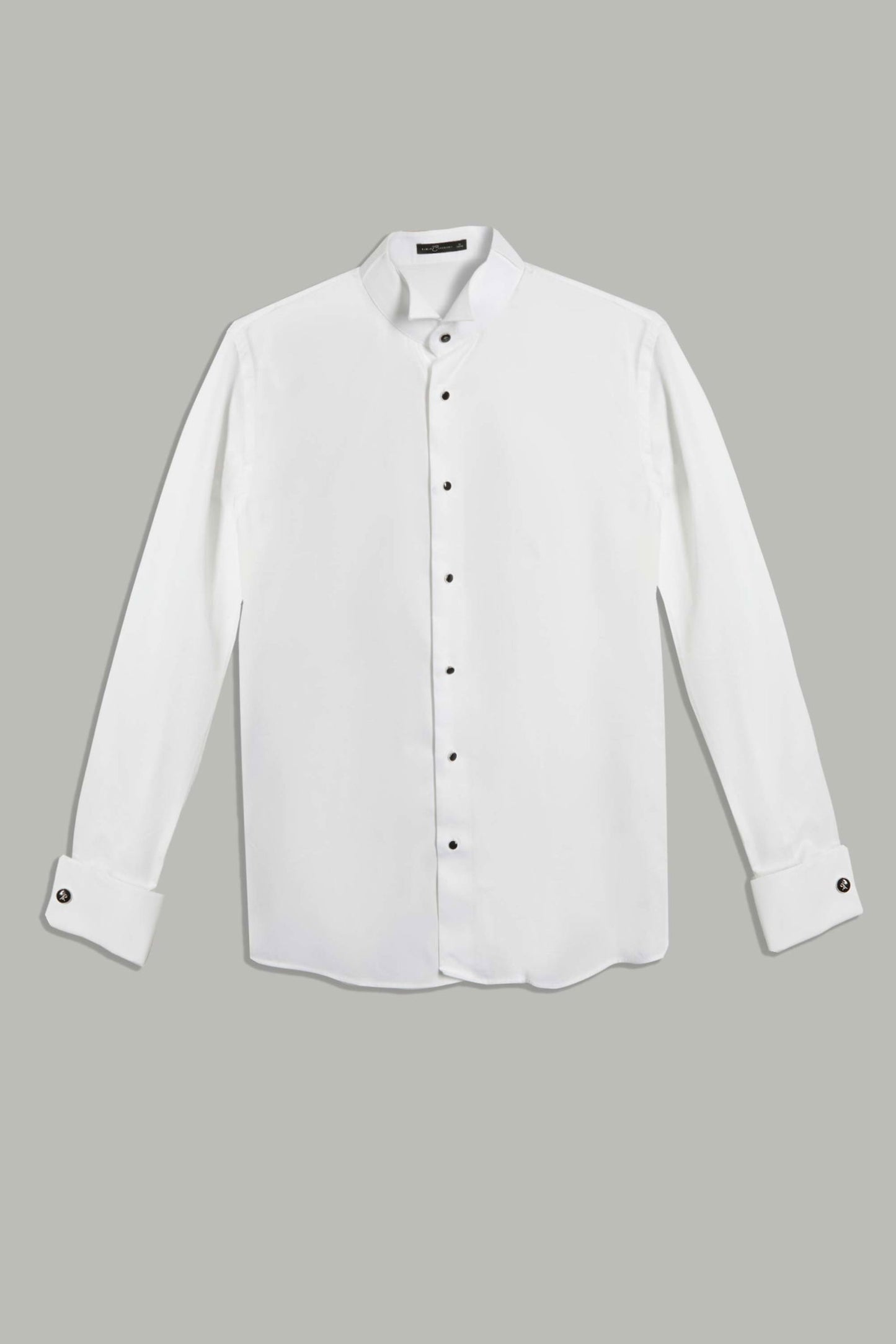 Damat Slim Fit Beyaz Düz %100 Pamuk Nano Care Smokin Gömlek