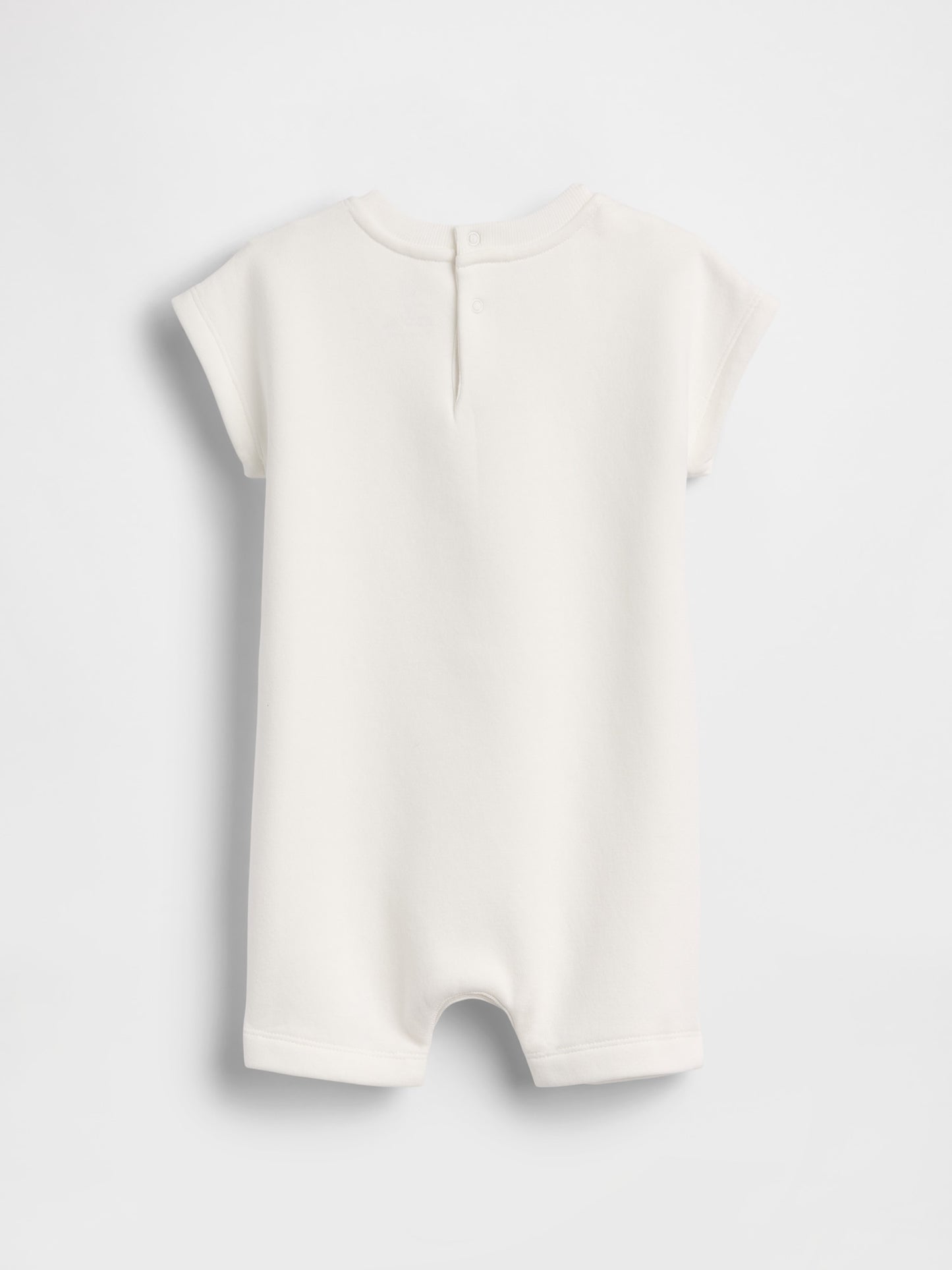 Beyaz Baby Vintagesoft Brannan Bear Kısa Tek Parça