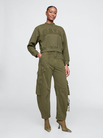 Haki Gap × Cult Gaia Kargo Barrel Pantolon
