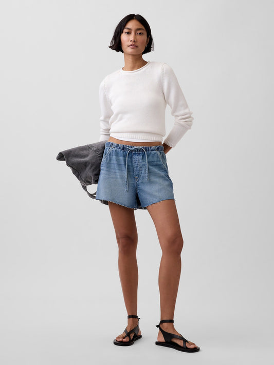 Mavi Low Slung Easy Denim Şort