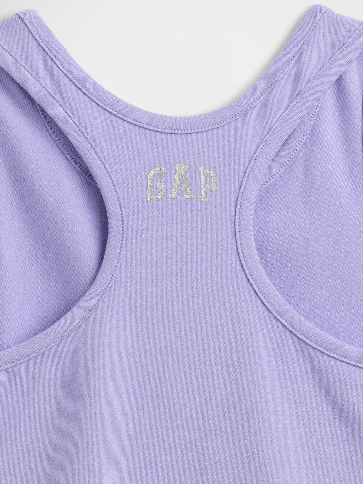 Lila Kids Gap Logo Yarış Sırtı Tank Üstü