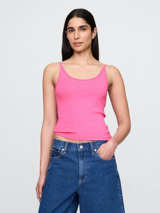 Pembe Modern Crop Cami