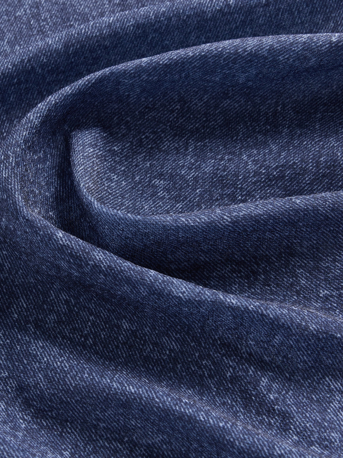 Koyu Mavi Gapstudio Baskılı Denim Şeffaf T-shirt