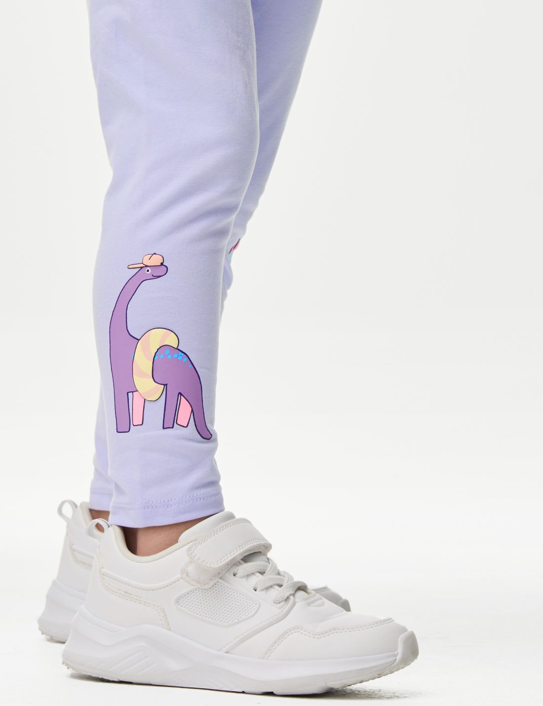 Skinny Fit Desenli Legging Tayt (2-7 Yaş)