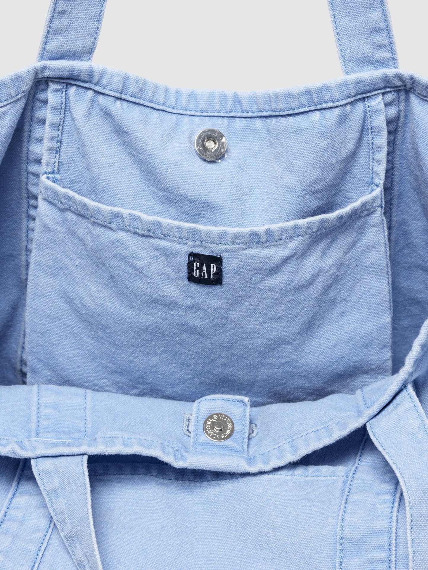 Açık Mavi Gap Logo Tote Çanta