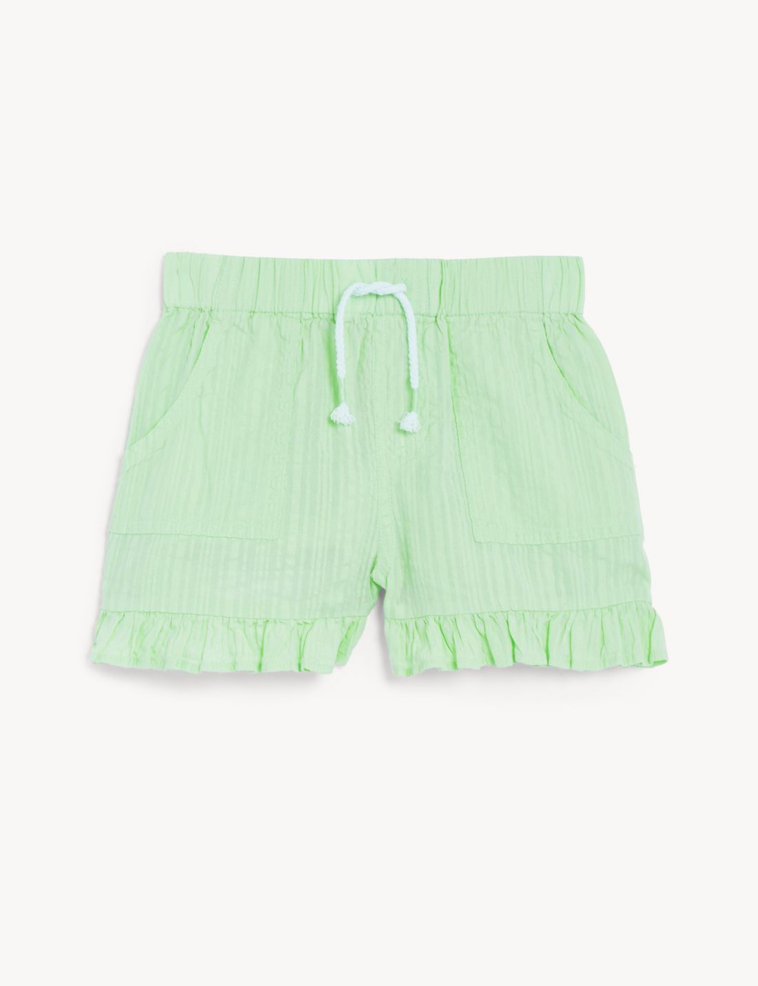 Saf Pamuklu Regular Fit Şort (2-8 Yaş)