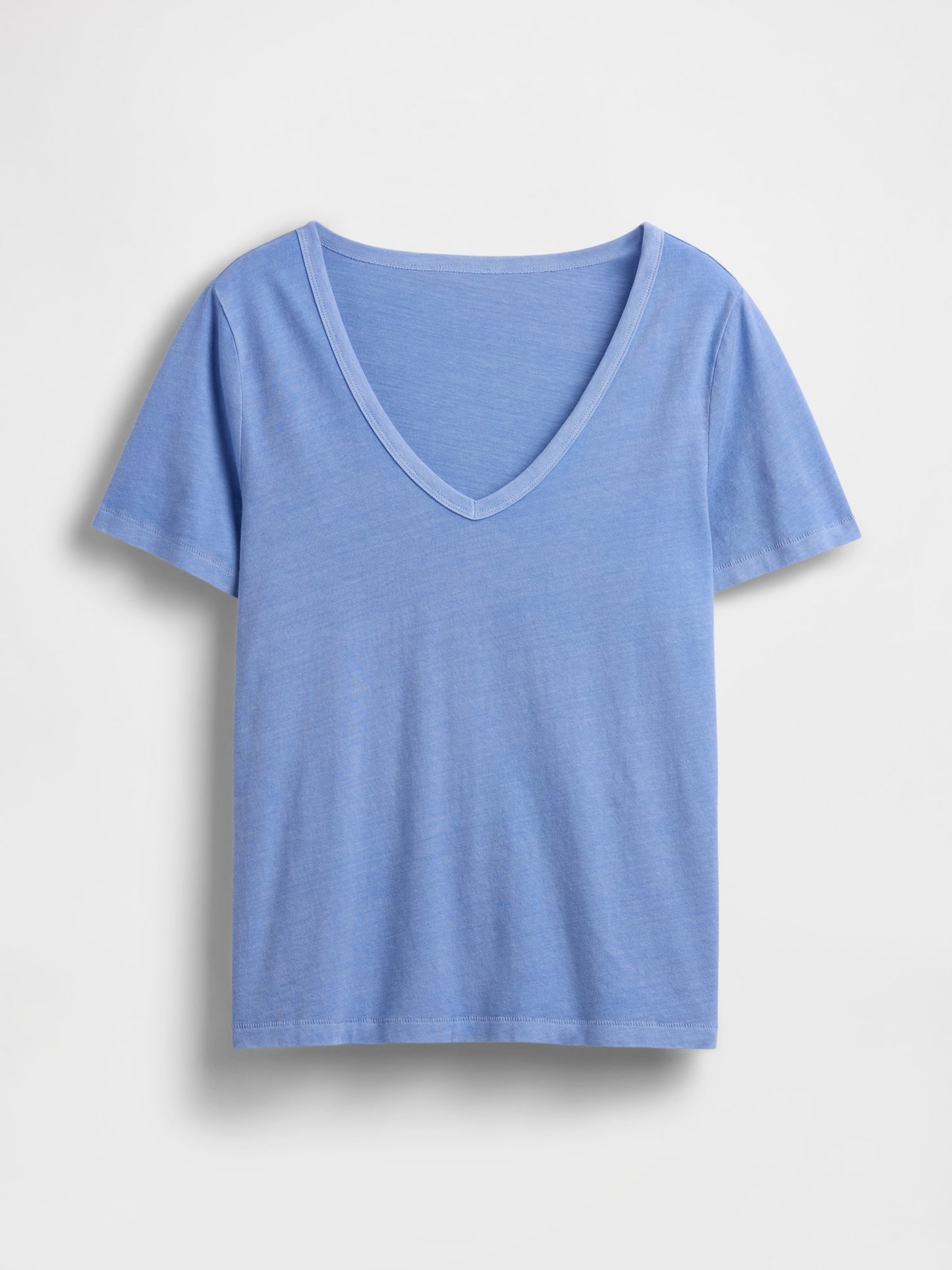 Mavi Organik Pamuk Vintagesoft V-yaka T-shirt