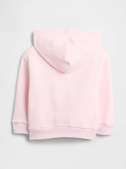 Pembe Gap Logo Fermuarlı Sweatshirt