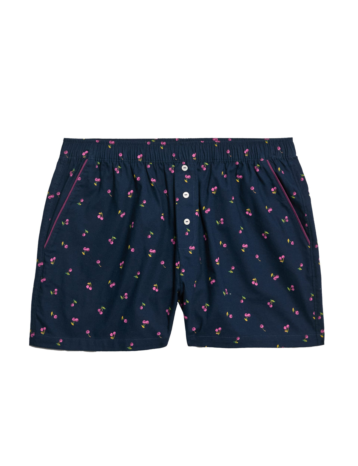 2’li Paket Saf Pamuklu Baskılı Pijama Şortları