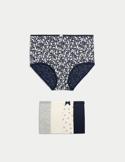 5'li Cotton Lycra® Full Brief Külot Seti