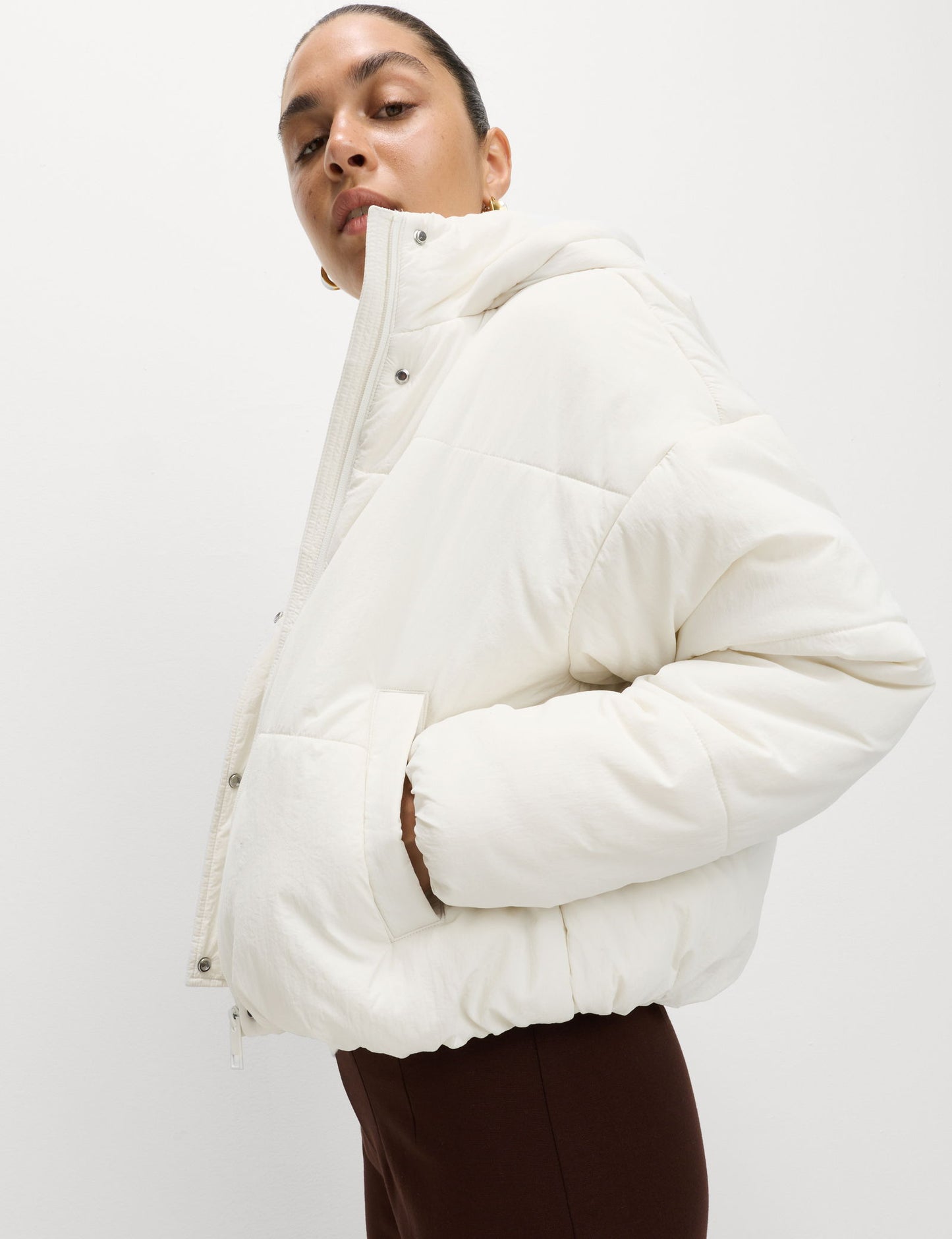 Thermowarmth:trade_mark: Kapüşonlu Şişme Mont