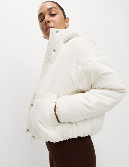 Thermowarmth:trade_mark: Kapüşonlu Şişme Mont