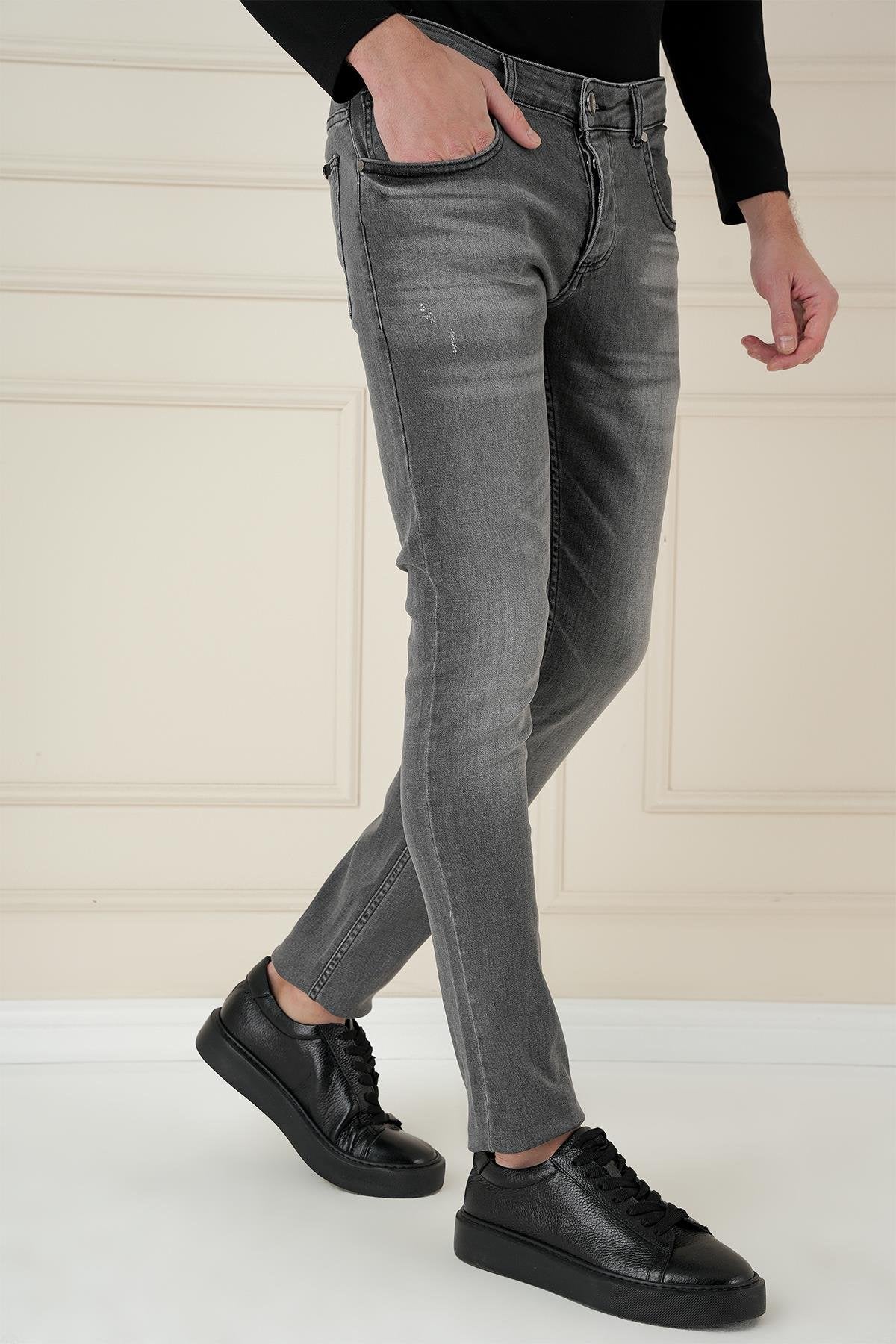Denim Pnt 125 Gri Jean Pantolon