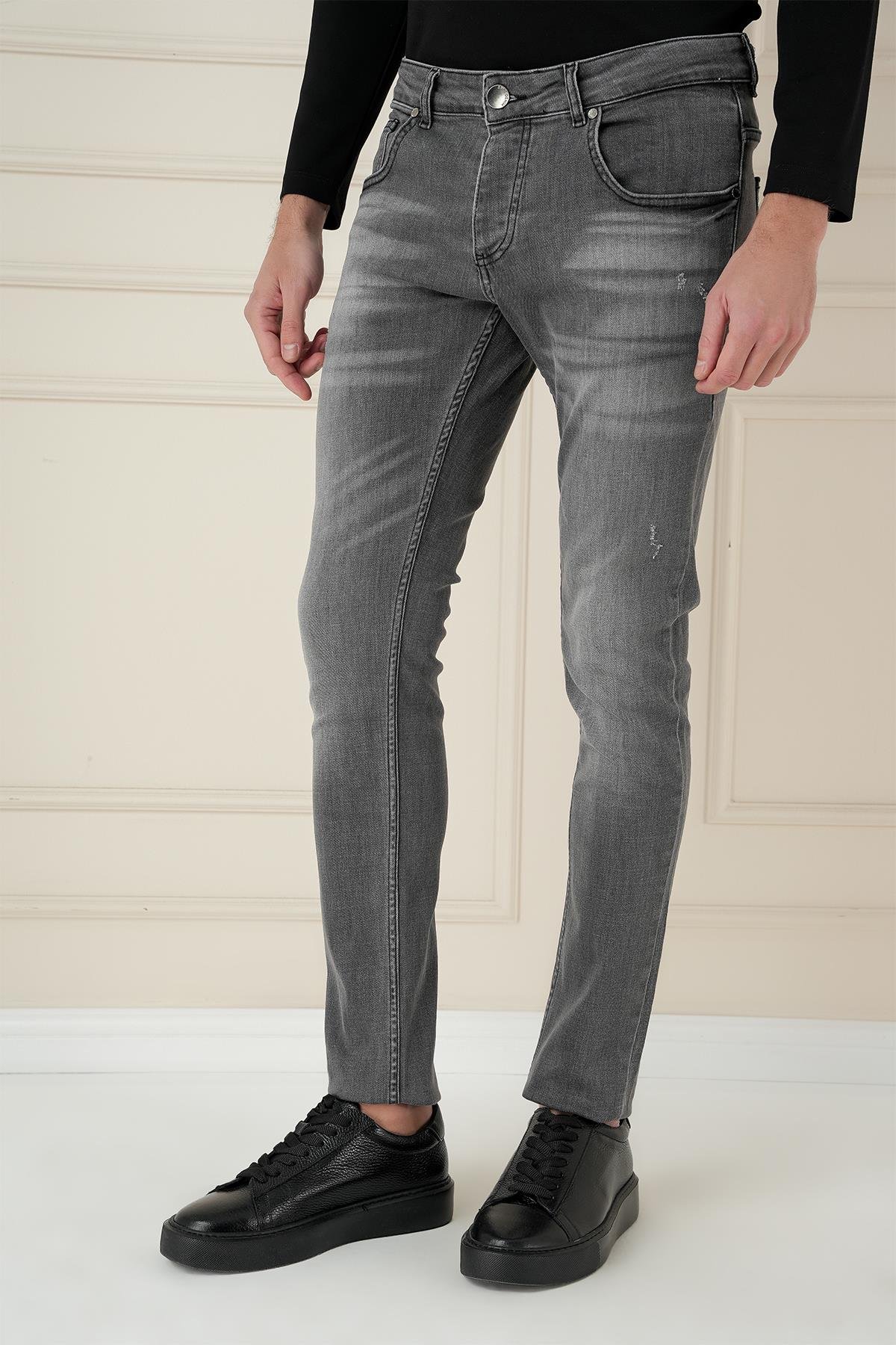 Denim Pnt 125 Gri Jean Pantolon
