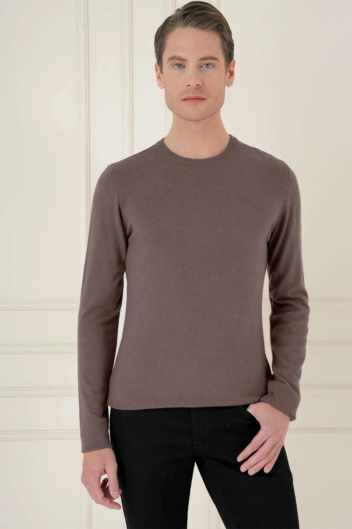 Tr 875 Slim Fit Vizon Klasik Triko