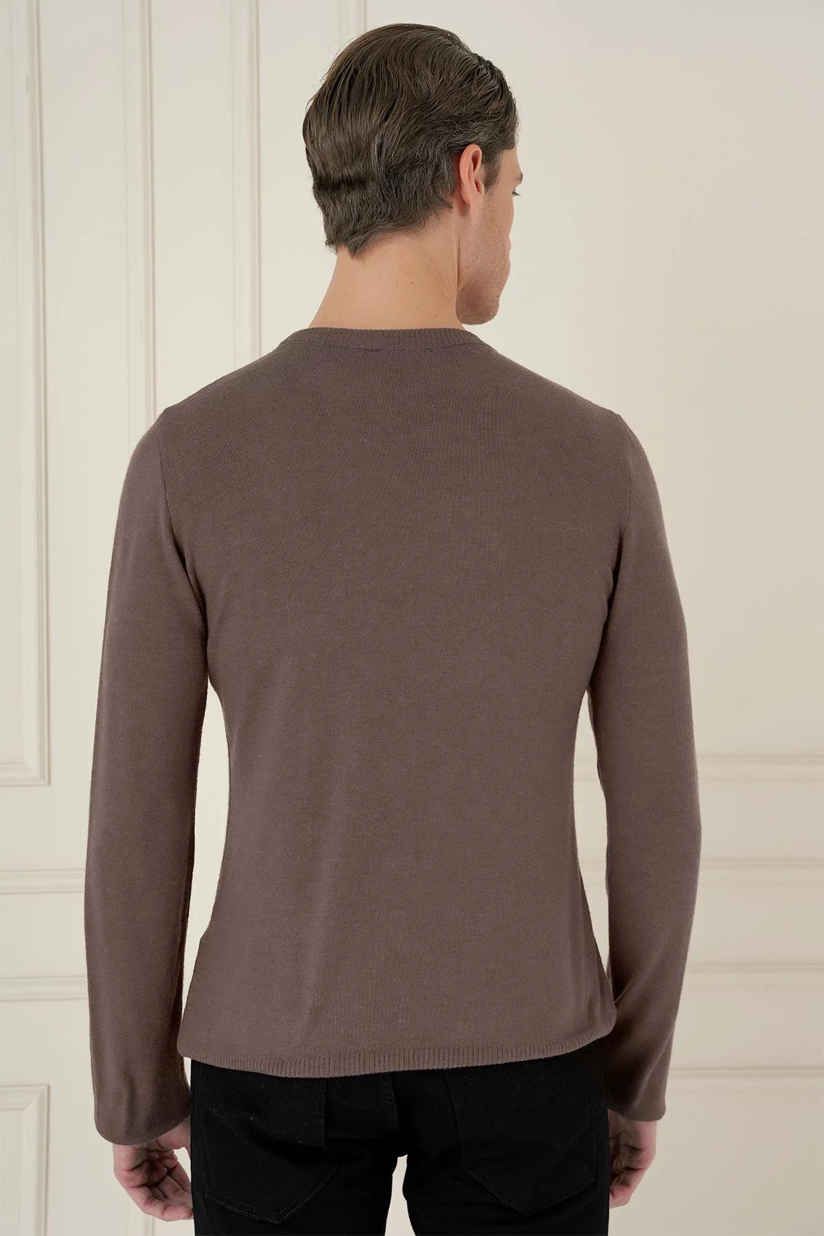 Tr 875 Slim Fit Vizon Klasik Triko