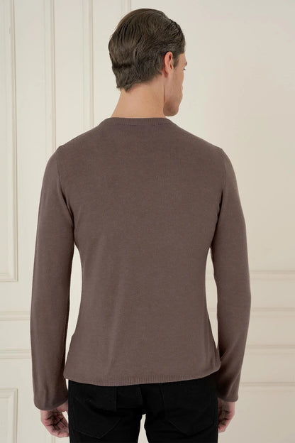 Tr 875 Slim Fit Vizon Klasik Triko
