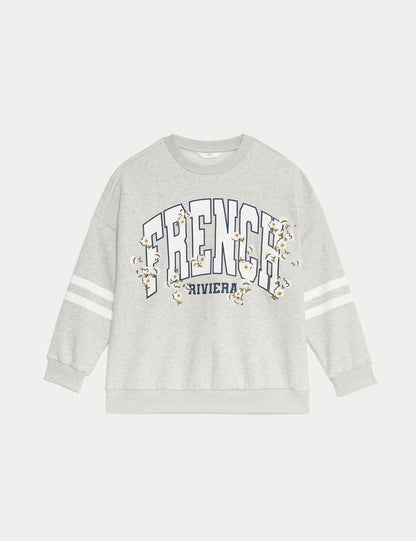 French Riviera Sweatshirt (6-16 Yaş)