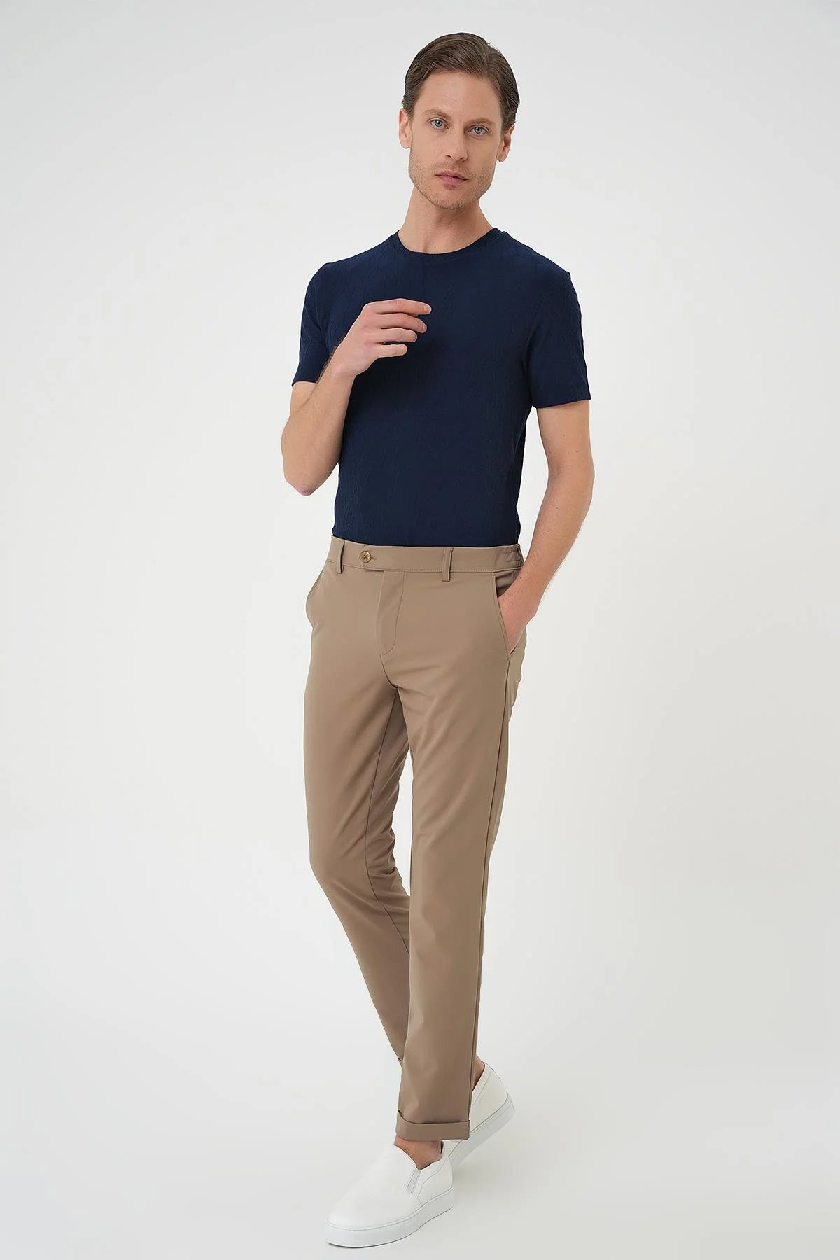 P 1150 Slim Fit Vizon Klasik Pantolon