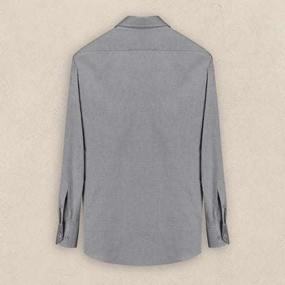Eleta Selection Pamuklu Gri Gömlek