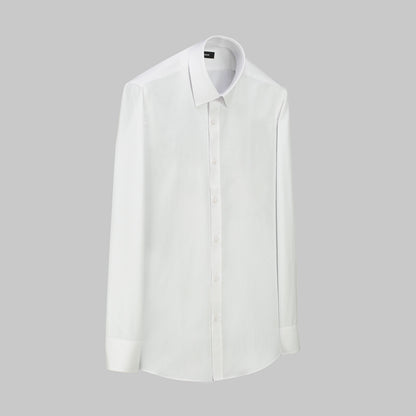 Elvio Beyaz Slim Fit Gömlek