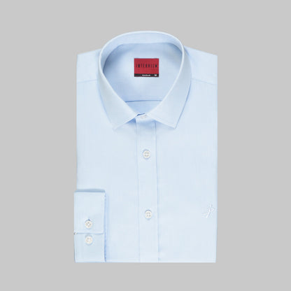 Sosa Uzun Kol Açık Mavi Fitted Gömlek